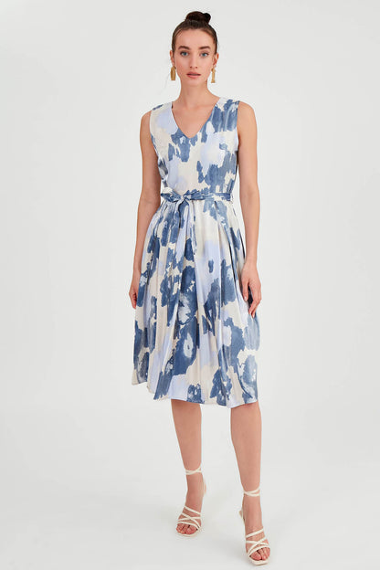 GLOSSY SATIN DRESS