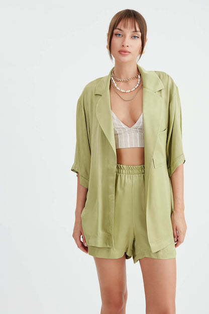 BRIGHT SATIN SALSA JACKET