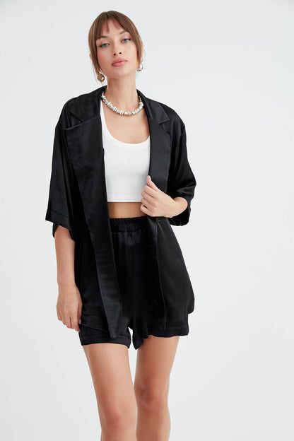 BRIGHT SATIN SALSA JACKET