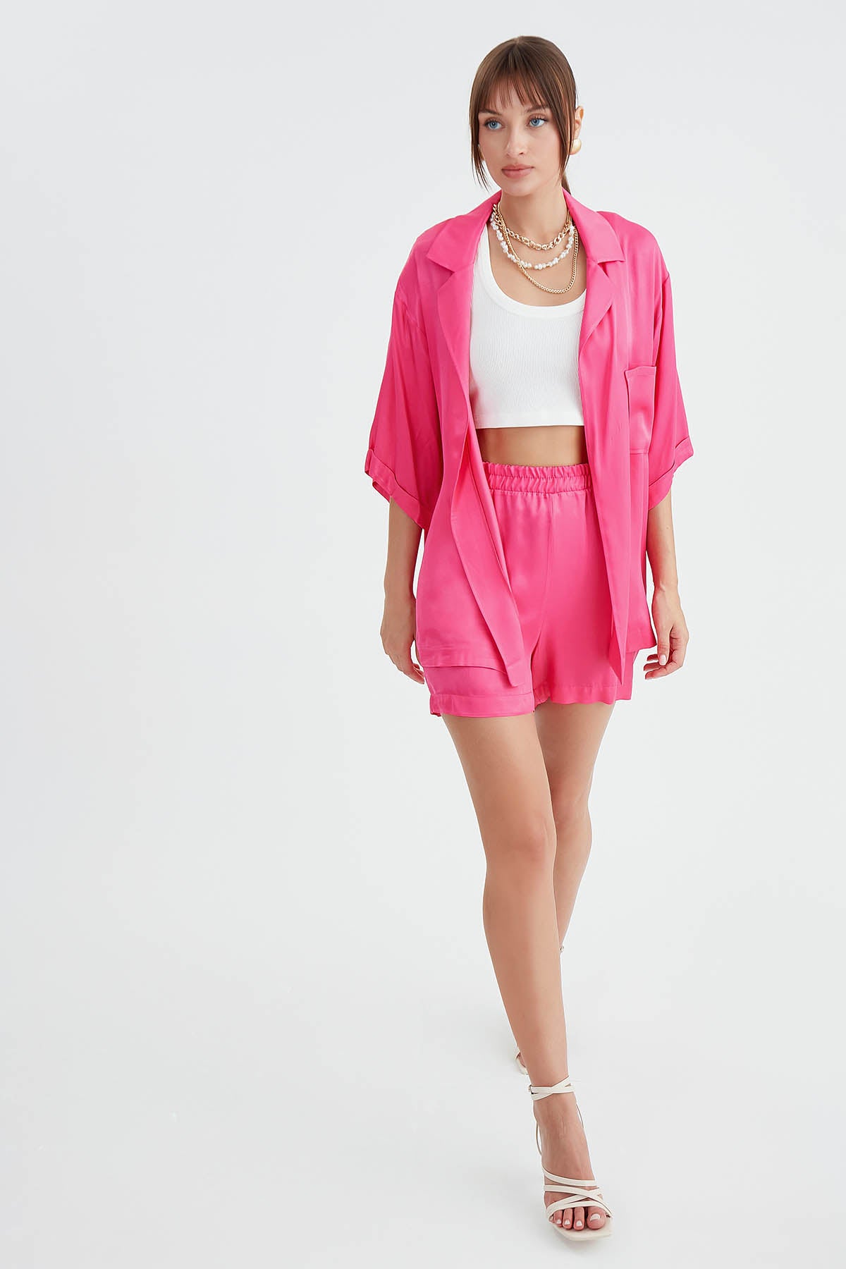 BRIGHT SATIN SALSA JACKET