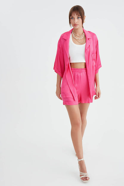BRIGHT SATIN SALSA JACKET