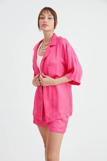 BRIGHT SATIN SALSA JACKET