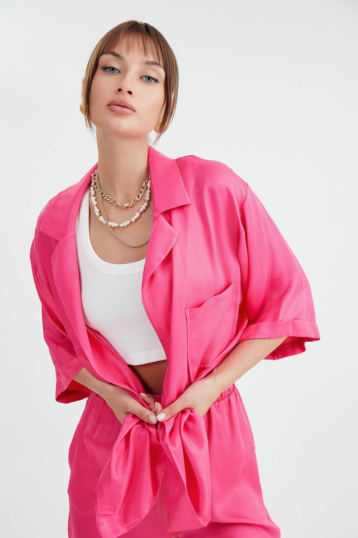 BRIGHT SATIN SALSA JACKET