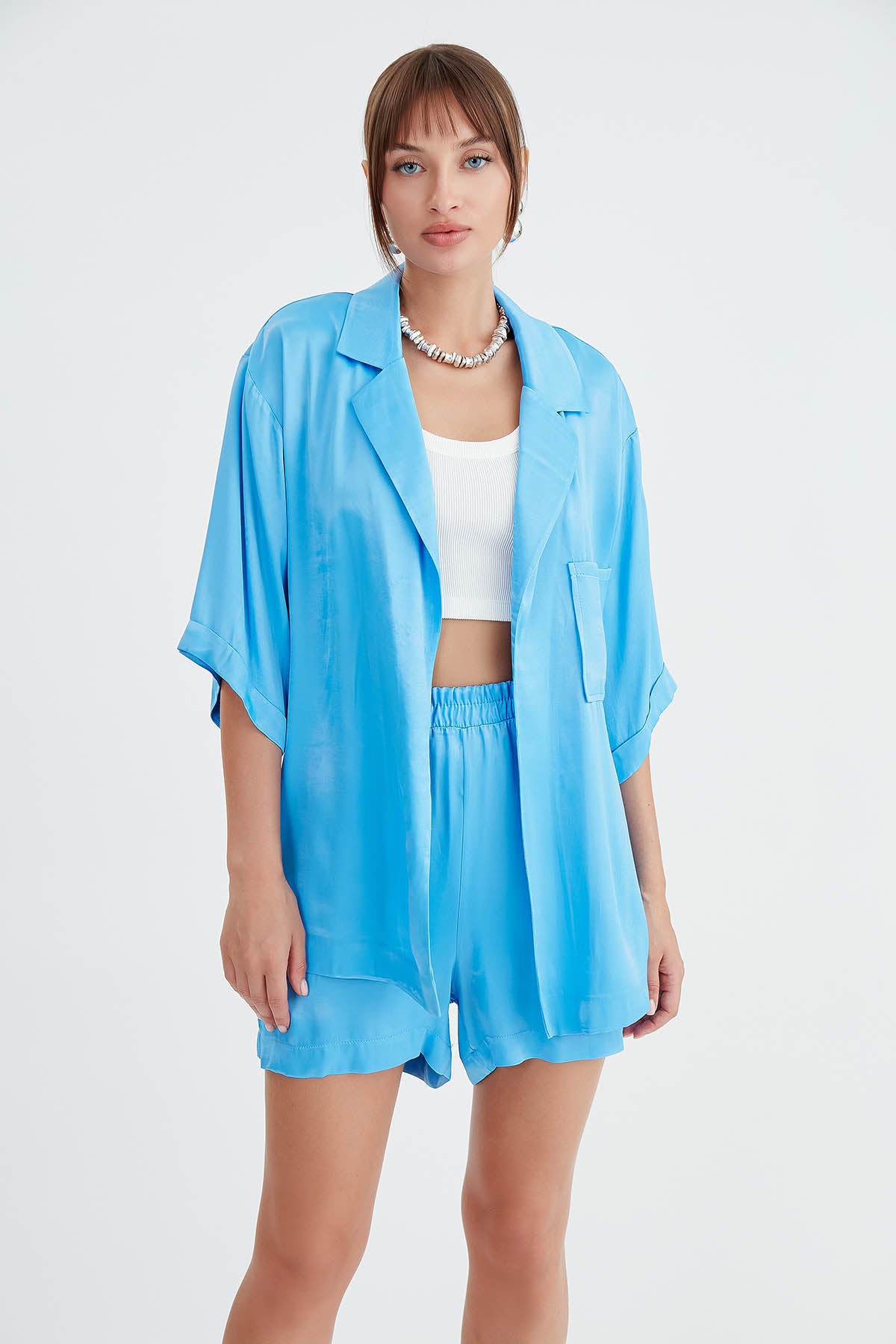 BRIGHT SATIN SALSA JACKET