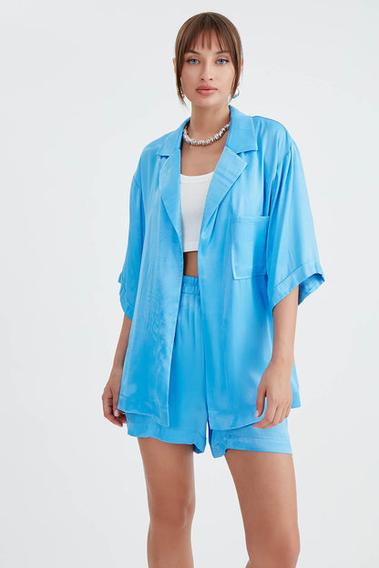 BRIGHT SATIN SALSA JACKET
