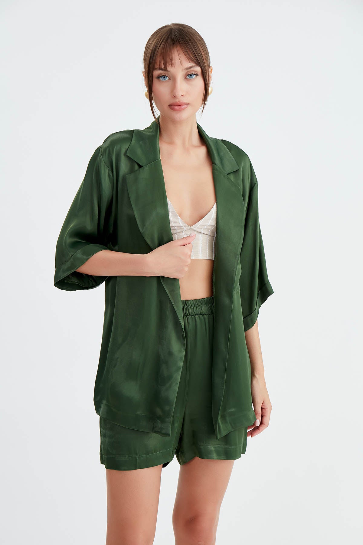 BRIGHT SATIN SALSA JACKET
