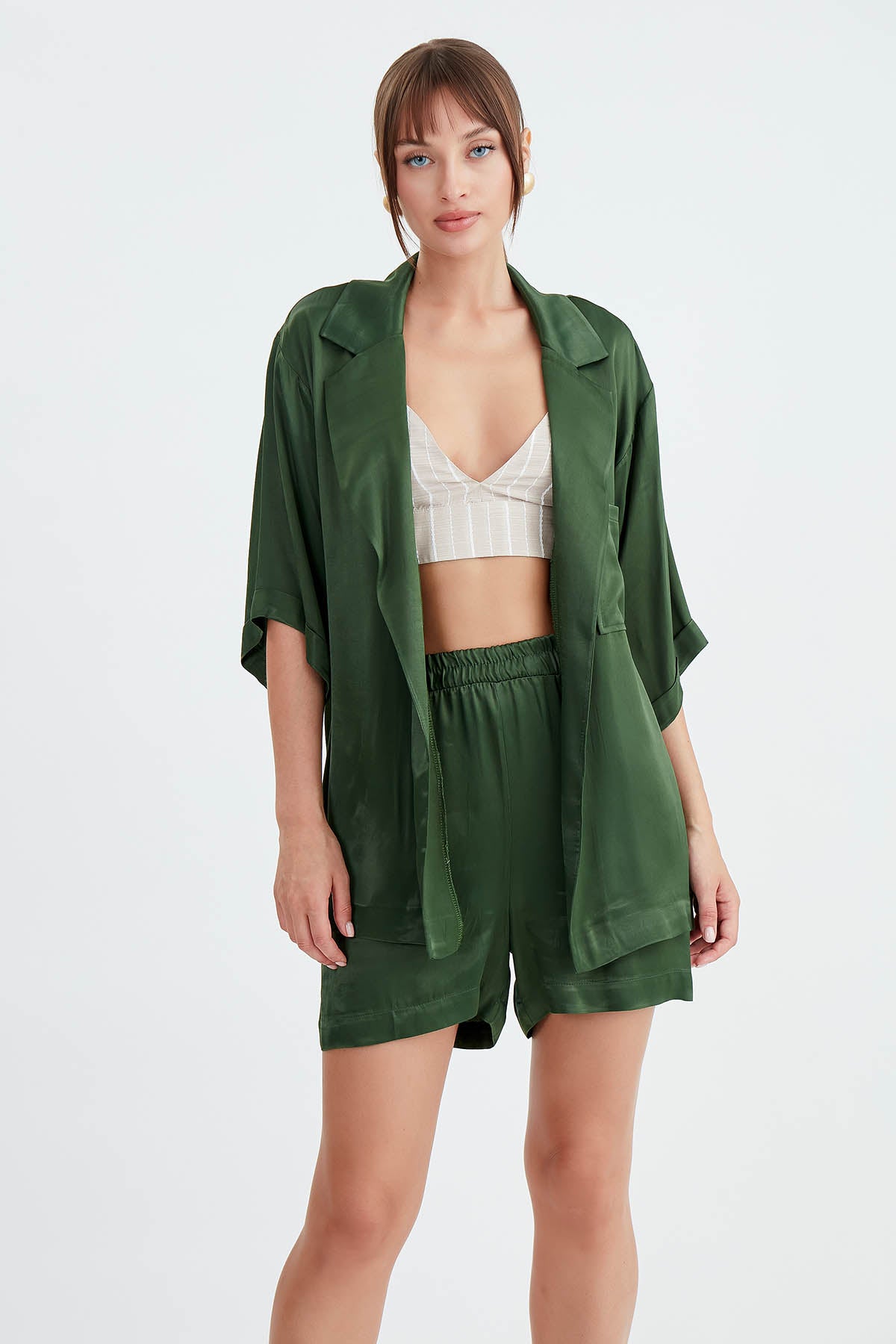 BRIGHT SATIN SALSA JACKET
