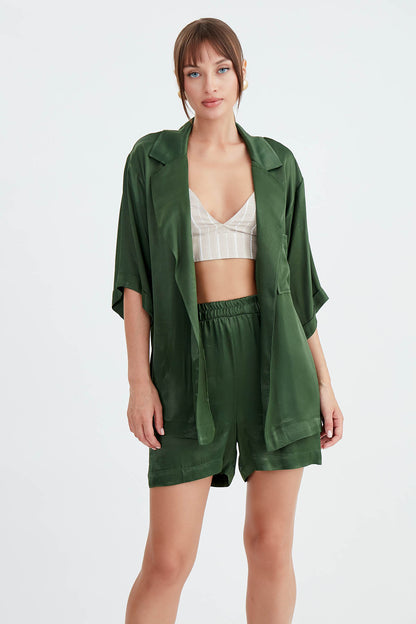 BRIGHT SATIN SALSA JACKET
