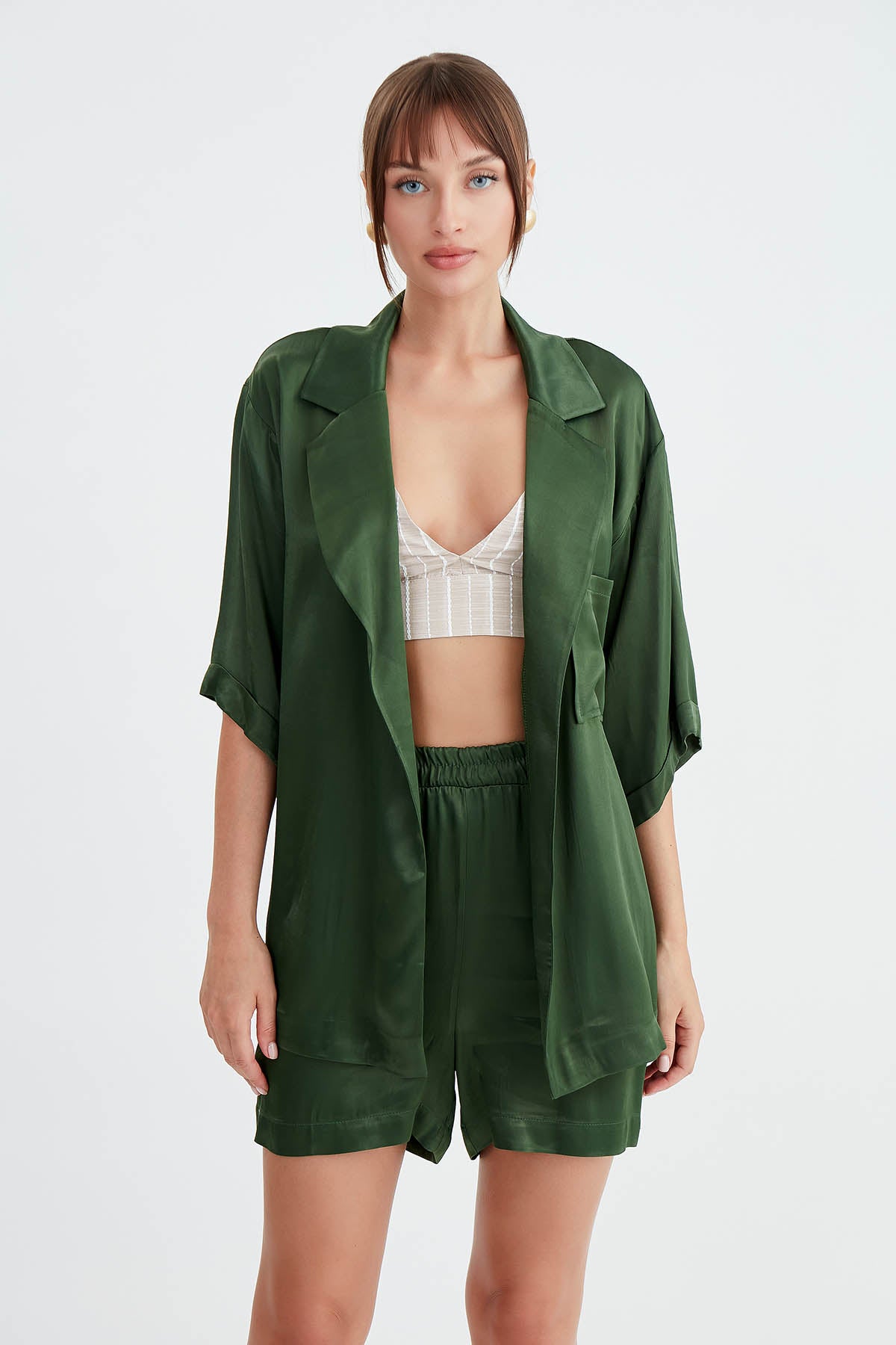 BRIGHT SATIN SALSA JACKET