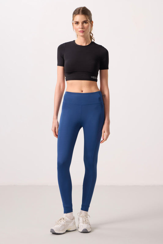 Parliament Polyester Stretch Standard Fit Performance Women's Tights - 94667