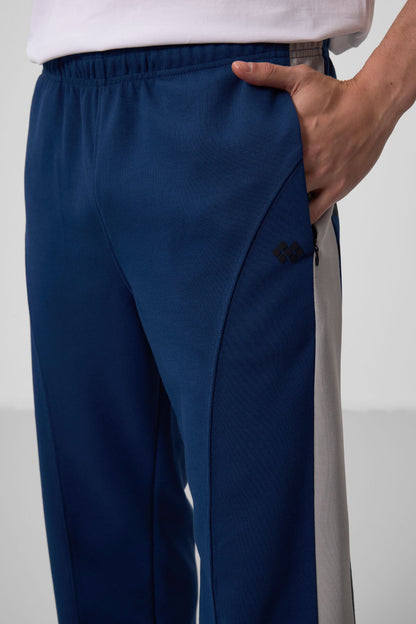 Textured Surface Parliament Standard Fit Palazzo Men's Trousers - 82171