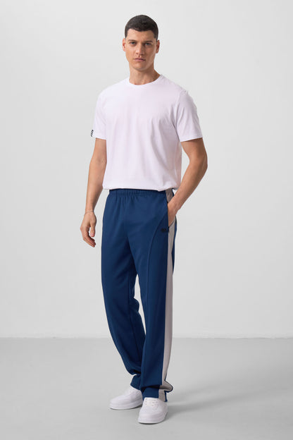 Textured Surface Parliament Standard Fit Palazzo Men's Trousers - 82171