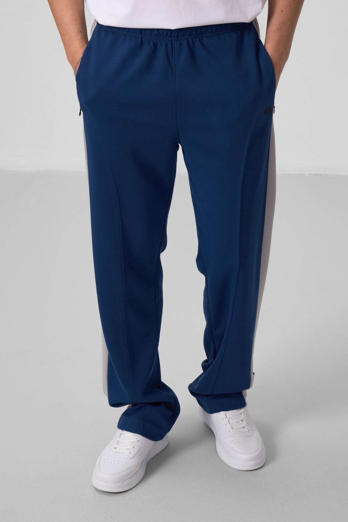 Textured Surface Parliament Standard Fit Palazzo Men's Trousers - 82171