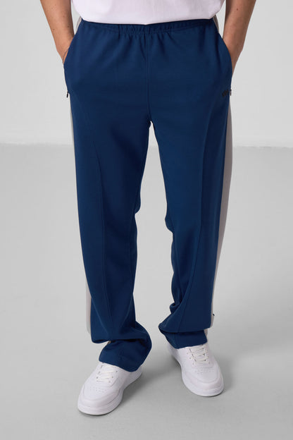 Textured Surface Parliament Standard Fit Palazzo Men's Trousers - 82171
