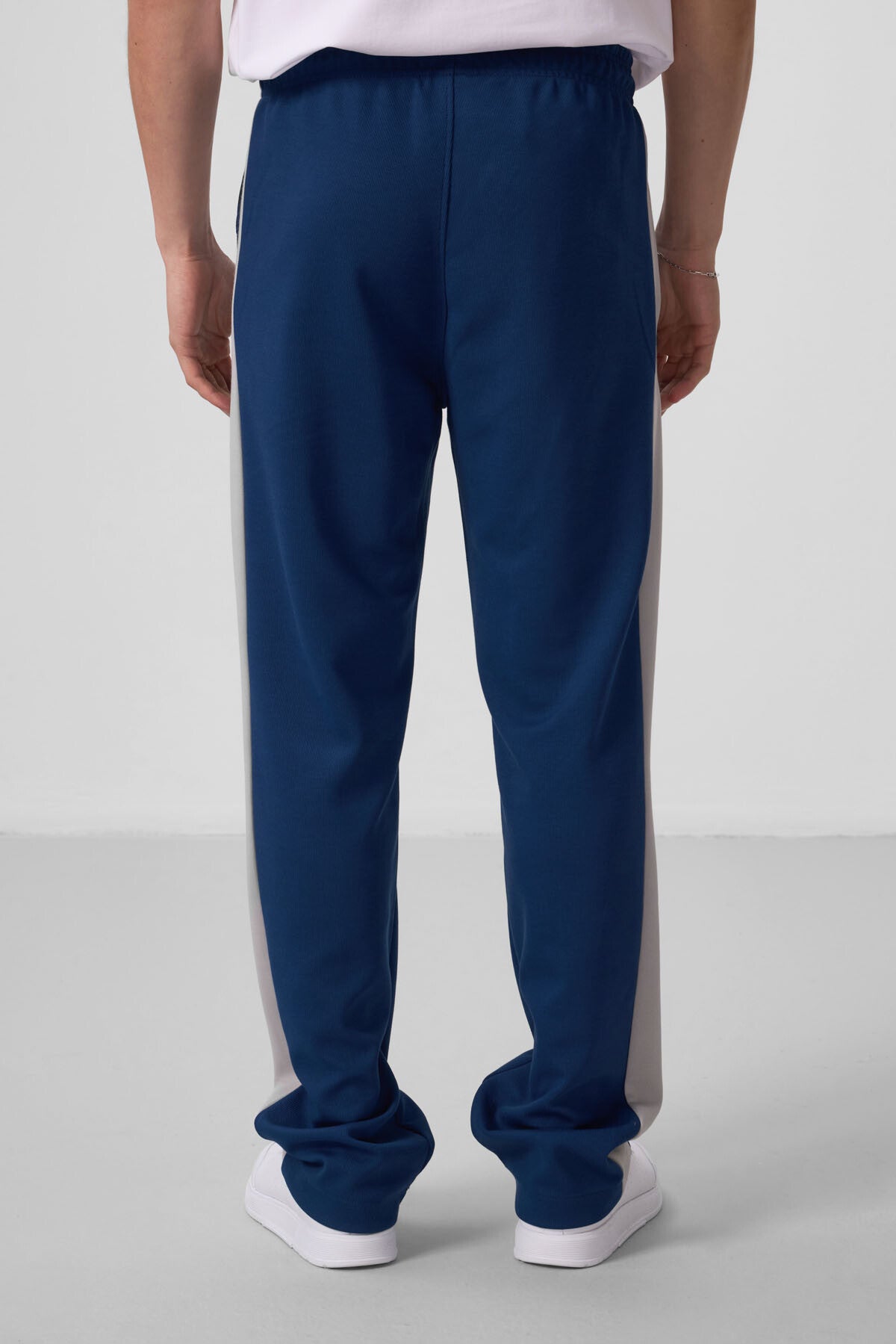 Textured Surface Parliament Standard Fit Palazzo Men's Trousers - 82171