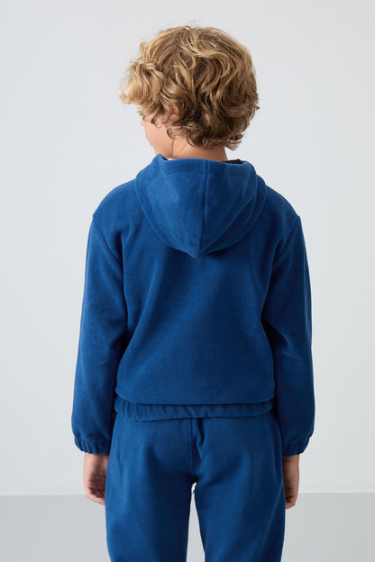 Parliament Thick Soft Textured Standard Fit Embroidered Fleece Boys' Sweatshirt - 11230
