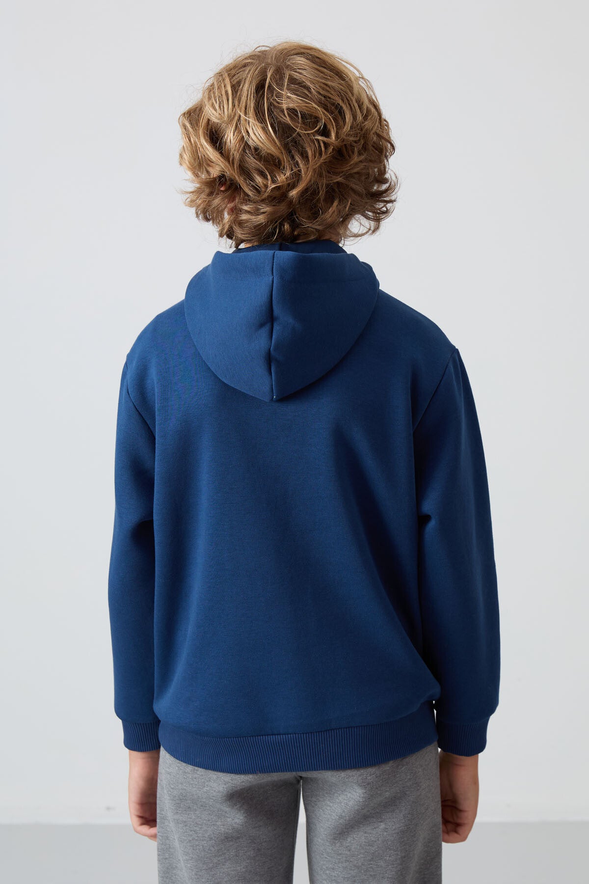 Parliament Cotton Thick Fleece-Lined Soft Textured Standard Fit Embroidered Boys' Sweatshirt - 11244