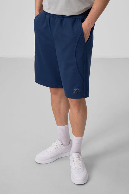 Textured Surface Parliament Oversize Men's Shorts - 81288