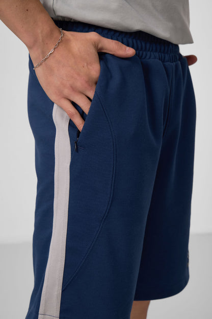 Textured Surface Parliament Oversize Men's Shorts - 81288