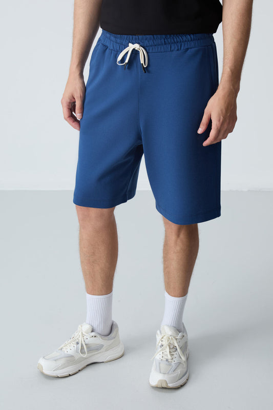 Parliament Cotton Thick Soft Textured Standard Fit Basic Men's Shorts - 81275