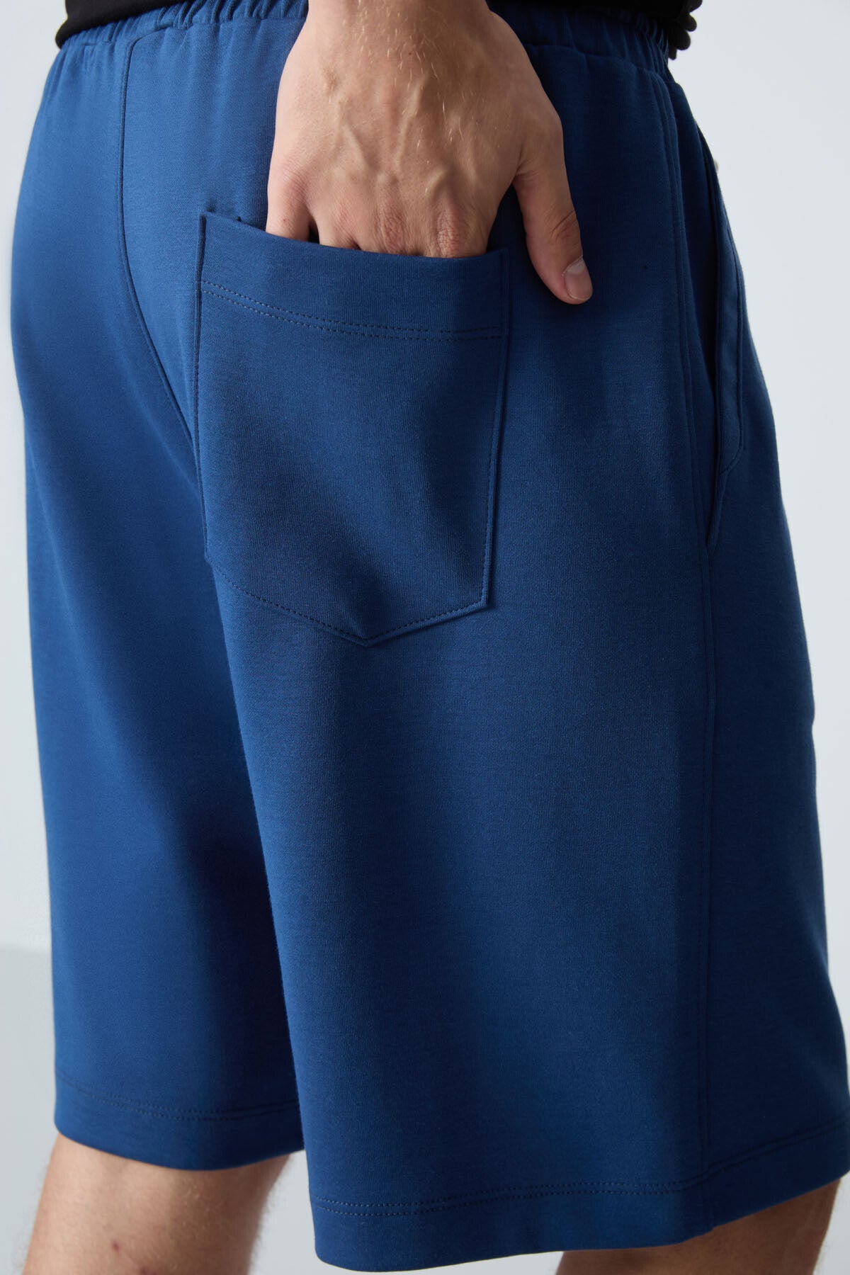 Parliament Cotton Thick Soft Textured Standard Fit Basic Men's Shorts - 81275