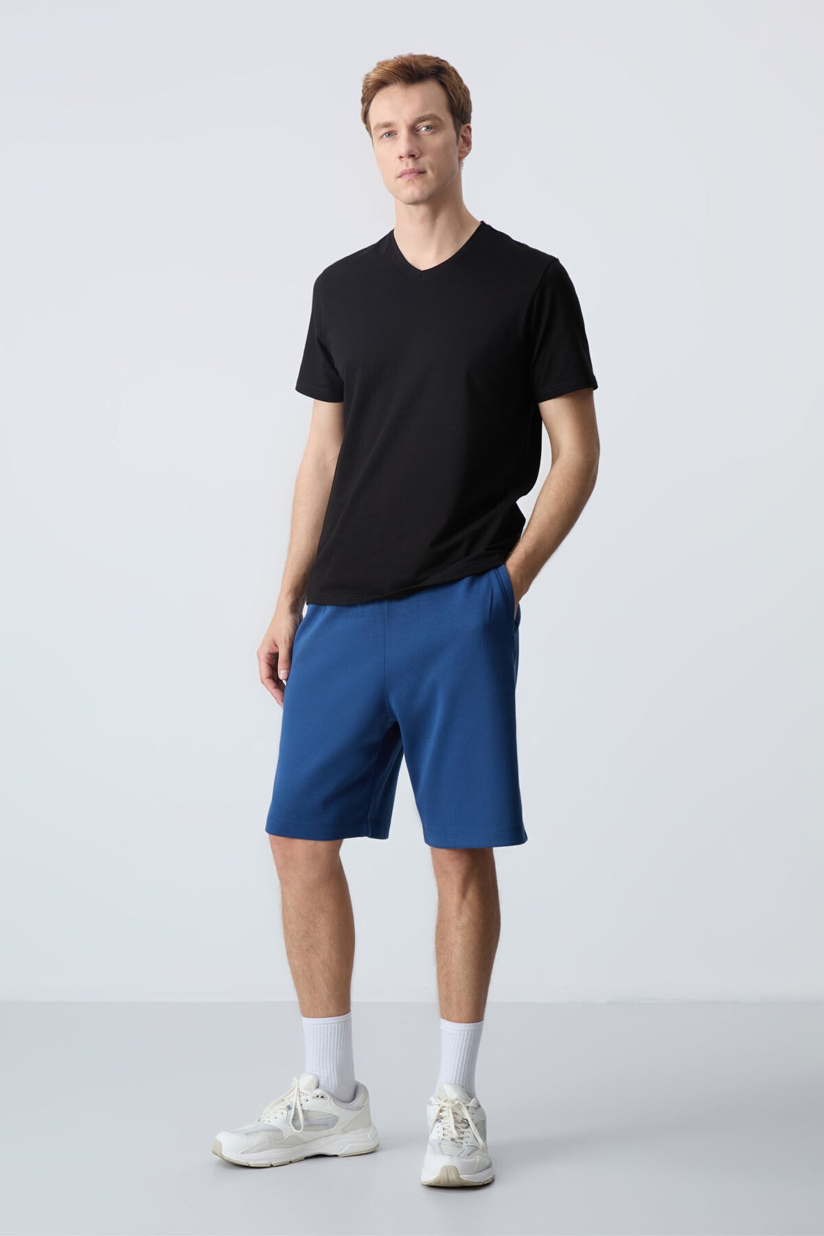 Parliament Cotton Thick Soft Textured Standard Fit Basic Men's Shorts - 81275