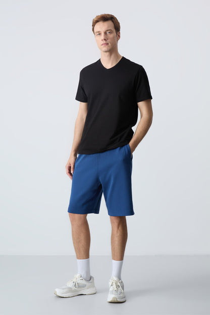 Parliament Cotton Thick Soft Textured Standard Fit Basic Men's Shorts - 81275