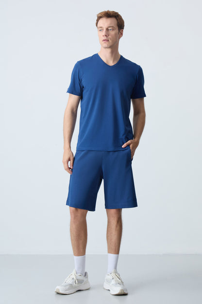 Parliament Cotton Thick Soft Textured Standard Fit Basic Men's Shorts - 81276