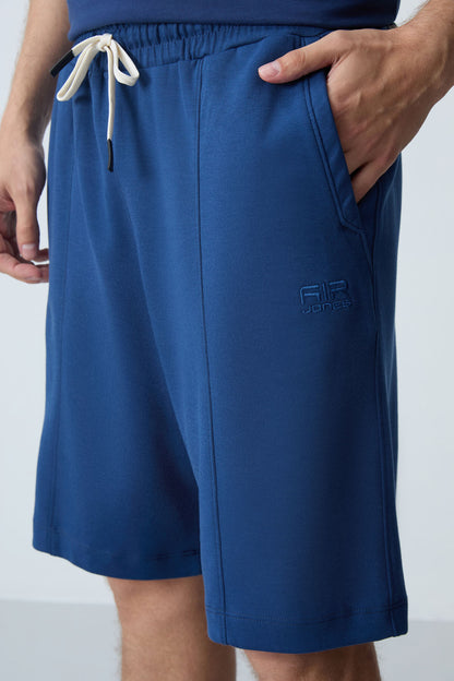 Parlament Cotton Thick Soft Textured Standard Fit Basic Men's Shorts - 81277