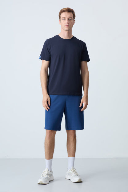 Parlament Cotton Thick Soft Textured Standard Fit Basic Men's Shorts - 81278