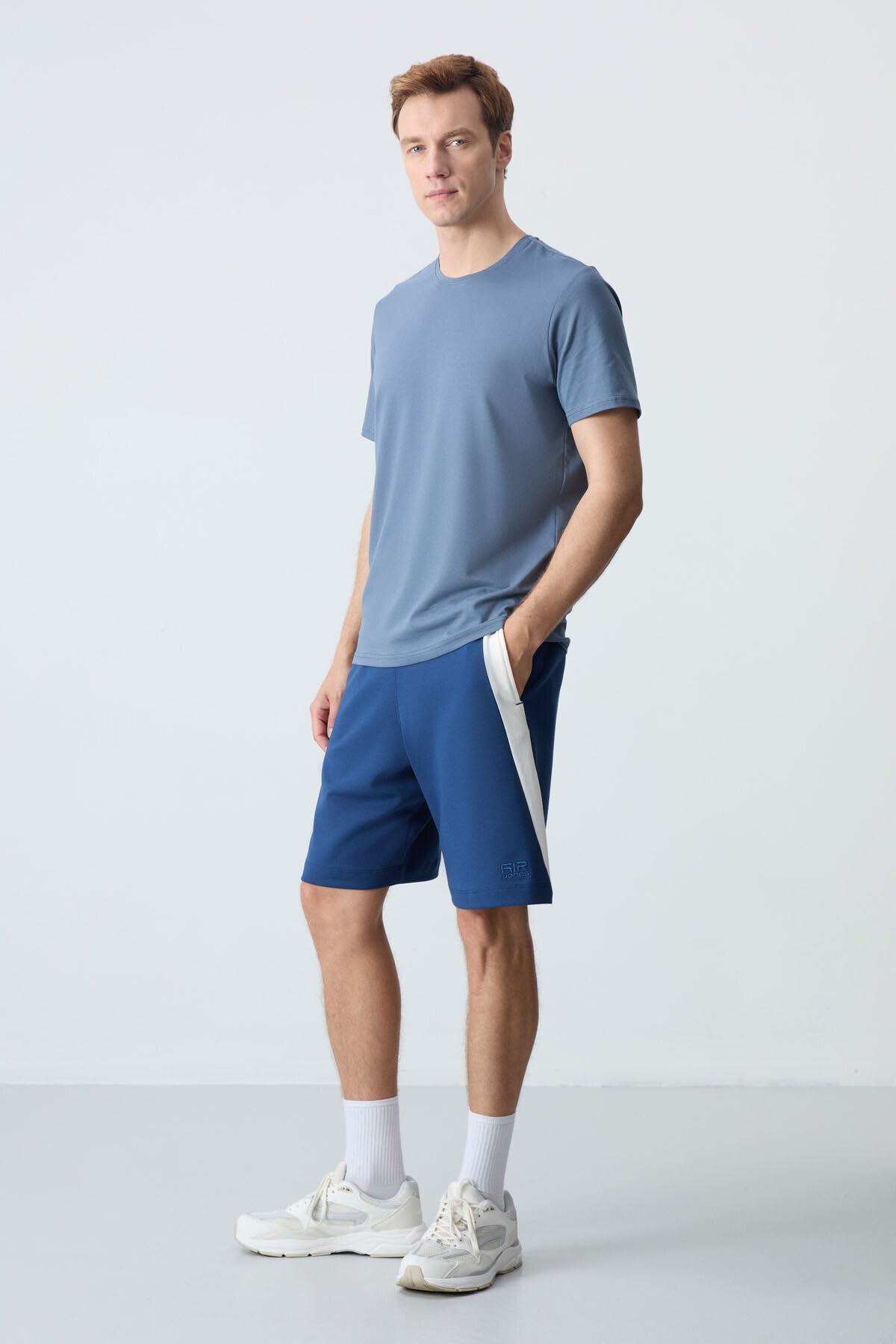 Parlament Cotton Thick Soft Textured Standard Fit Basic Men's Shorts - 81280