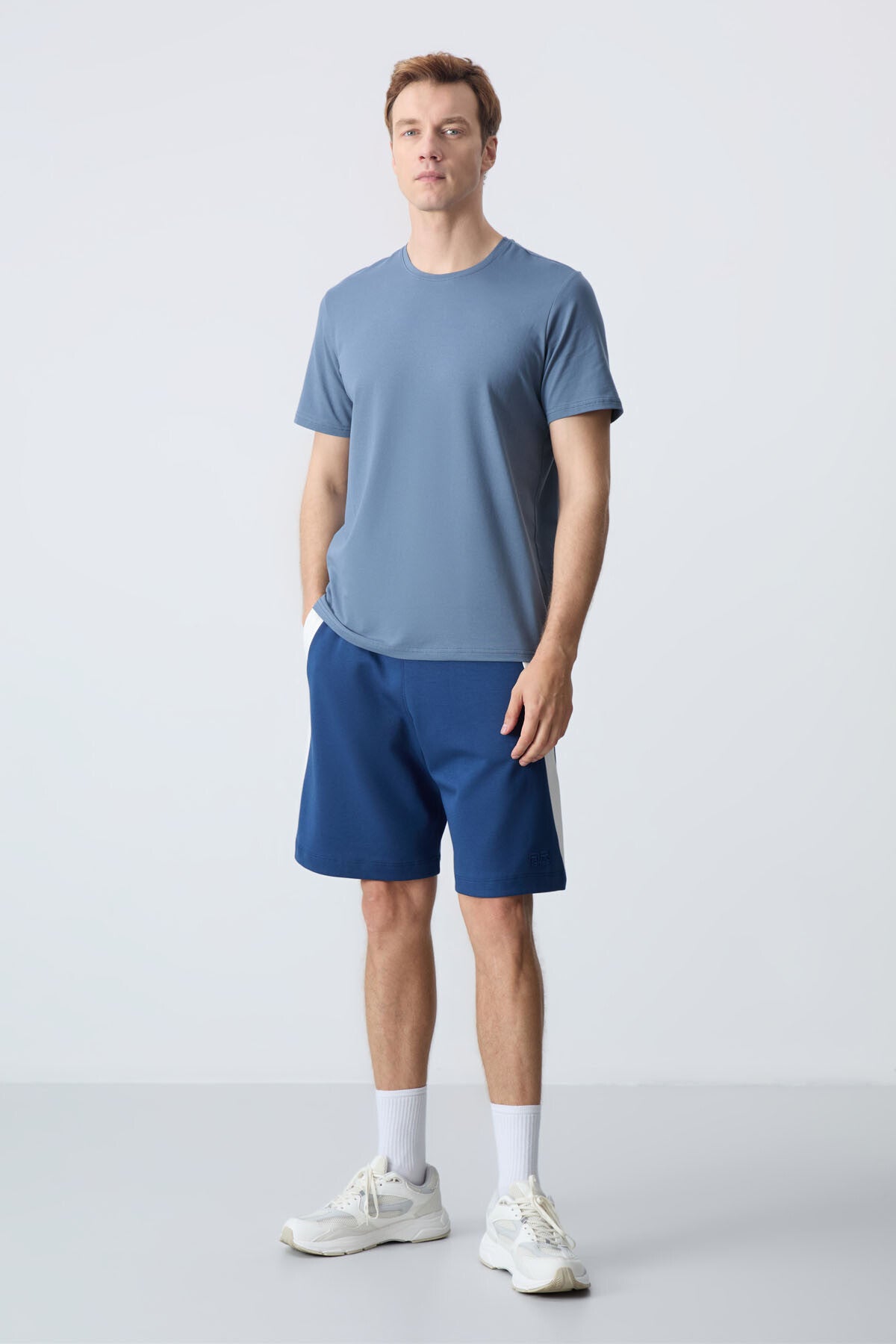 Parlament Cotton Thick Soft Textured Standard Fit Basic Men's Shorts - 81280