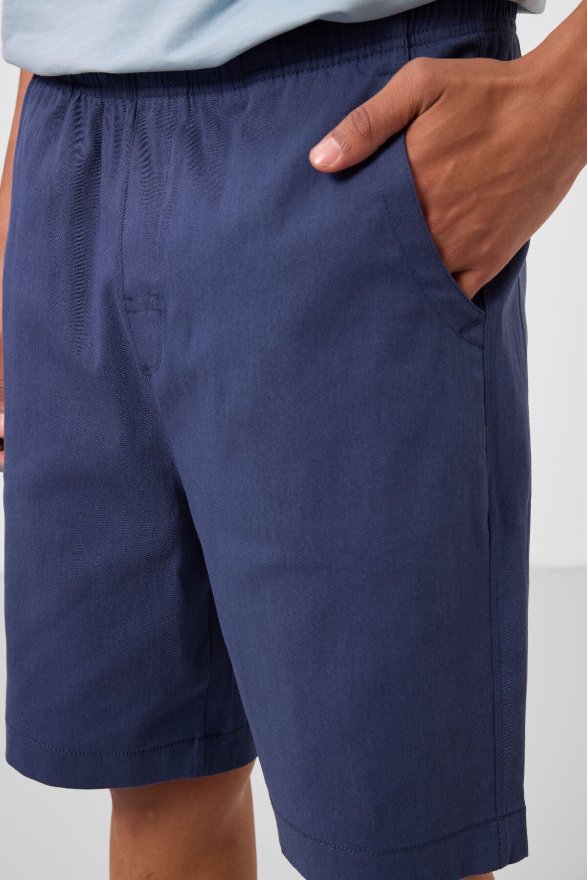 Parliament Standard Fit Weaving Lightweight Flexible Chino Men's Shorts - 81293