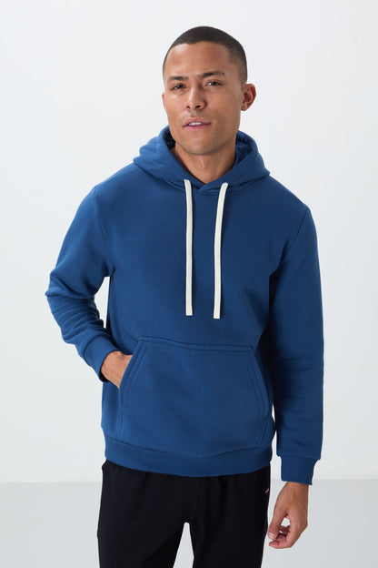 Parliament Cotton Thick Inner Fleece Soft Textured Comfort Fit Embroidered Men's Sweatshirt - 88419