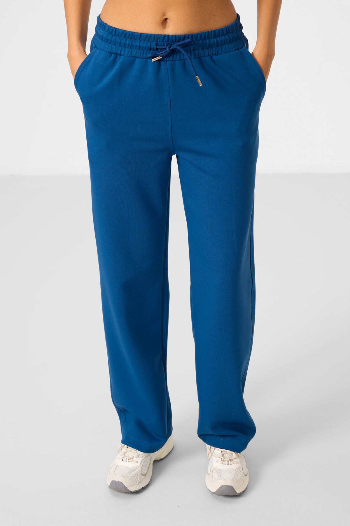 Parliament Soft Textured Hooded Oversize Women's Tracksuit Tunic Set - 95348