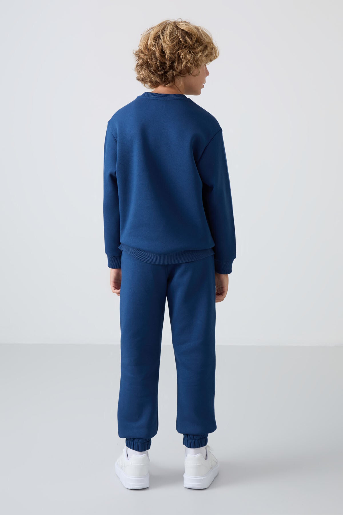 Parliament Cotton Thick Fleece-Lined Soft Textured Standard Fit Printed Boys' Tracksuit Set - 11257