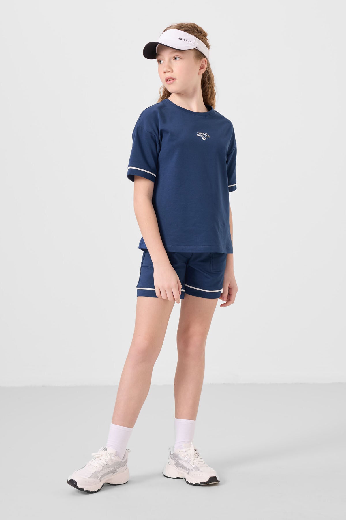Cotton Soft Woven Standard Fit Basic Shorts Set - 75183