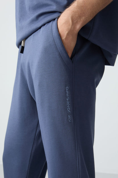 Cotton Blend Thick Soft Textured Oversize Fit Basic Men's Tracksuit Set - 85261