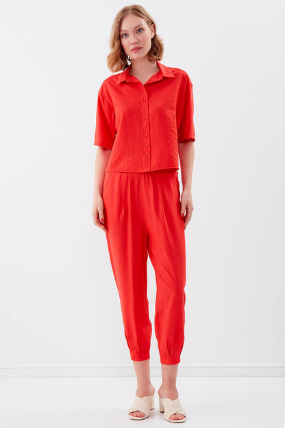 CROP TROUSERS