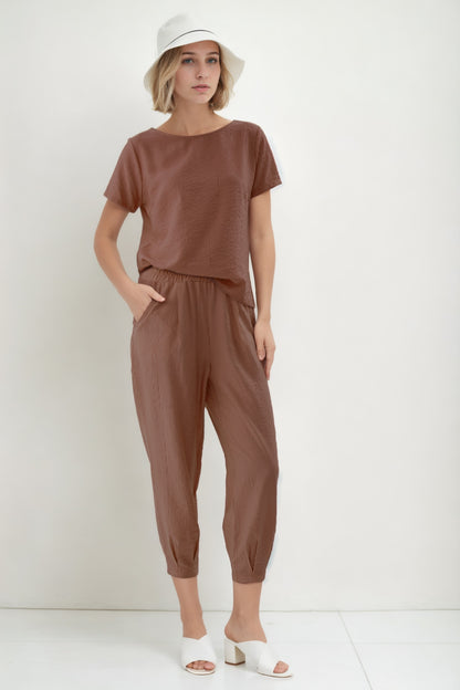 CROP TROUSERS