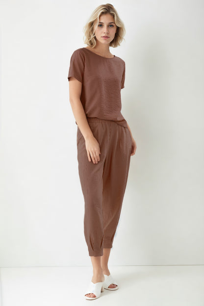 CROP TROUSERS