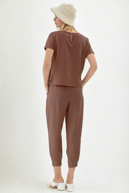 CROP TROUSERS