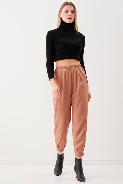 PLEATED TROUSERS
