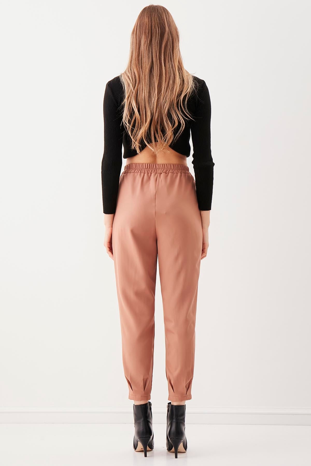 PLEATED TROUSERS