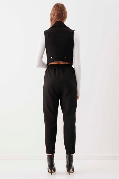 PLEATED TROUSERS