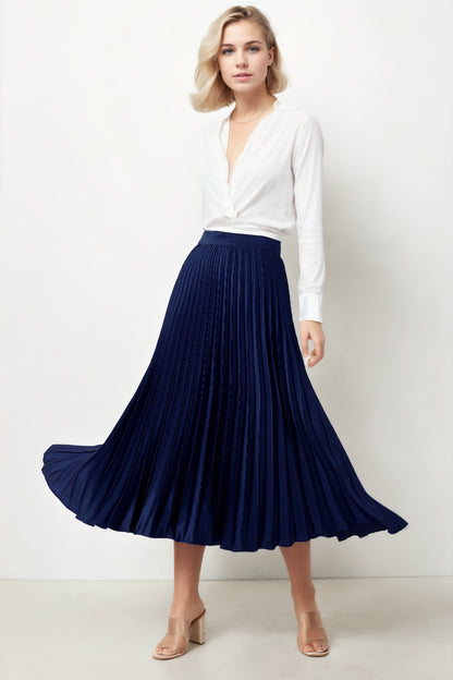 MIDI HEIGHT SATEN SKIRT