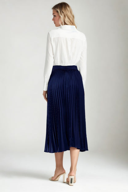 MIDI HEIGHT SATEN SKIRT