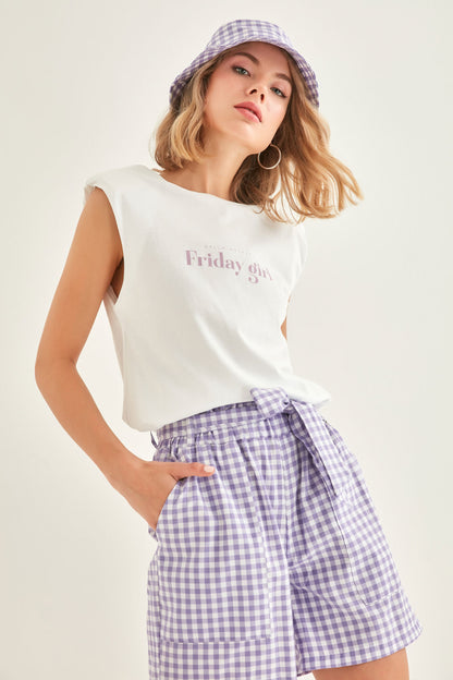 CHECKERED SHORTS