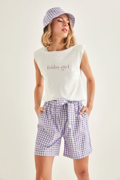 CHECKERED SHORTS