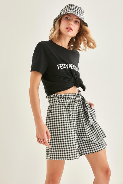 CHECKERED SHORTS